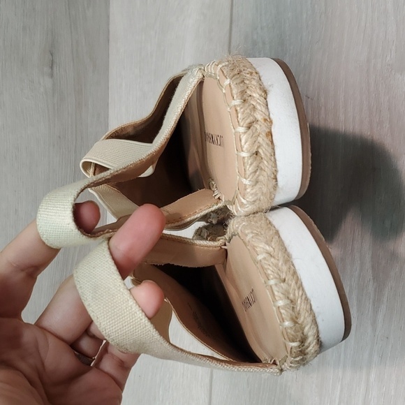 Lucky Brand Womens Rifka Canvas Espadrille Loafer Slip on shoes sz 9M - Picture 6 of 13